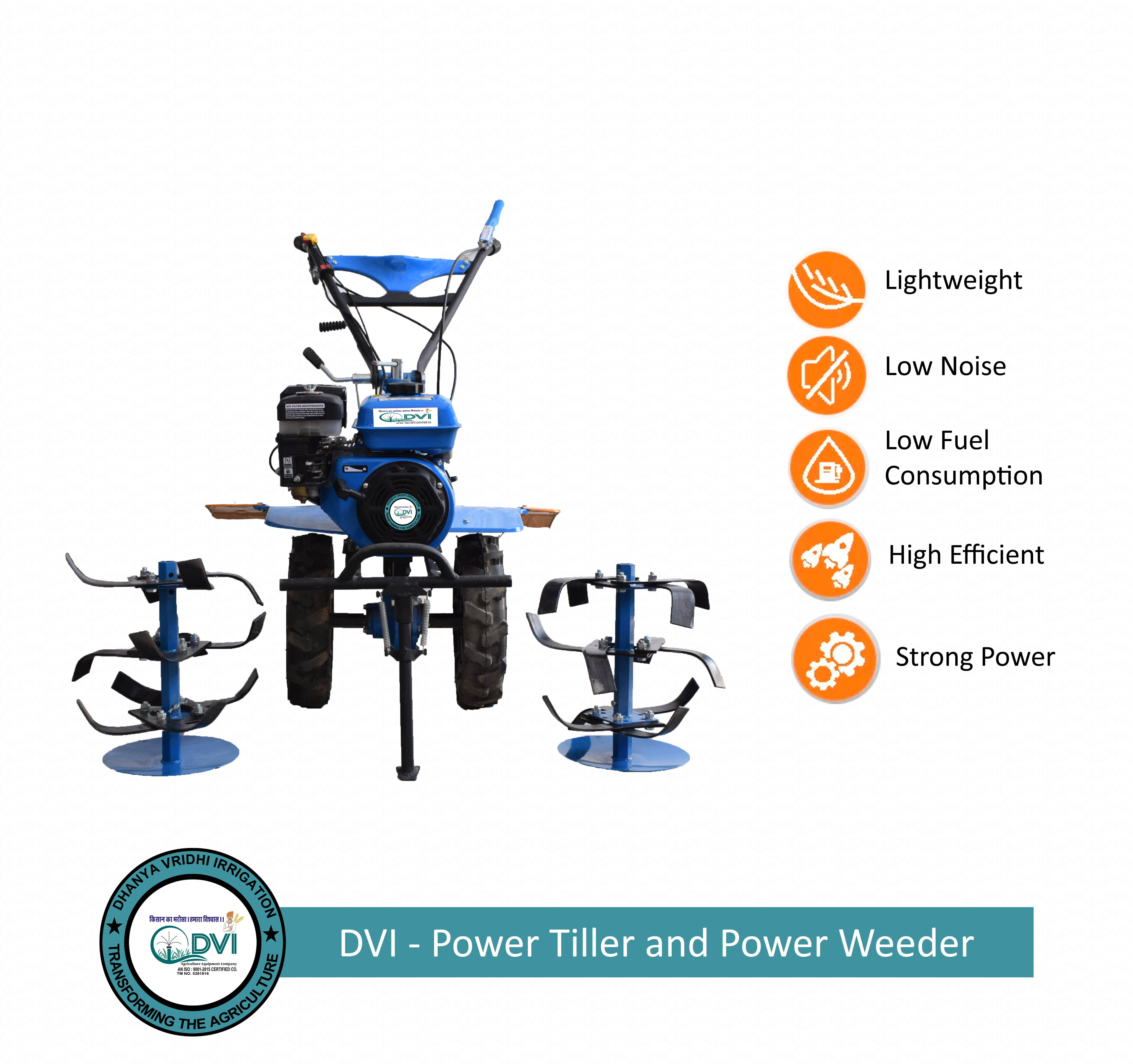 7hp Power Tiller Capacity: 100 Kg/hr