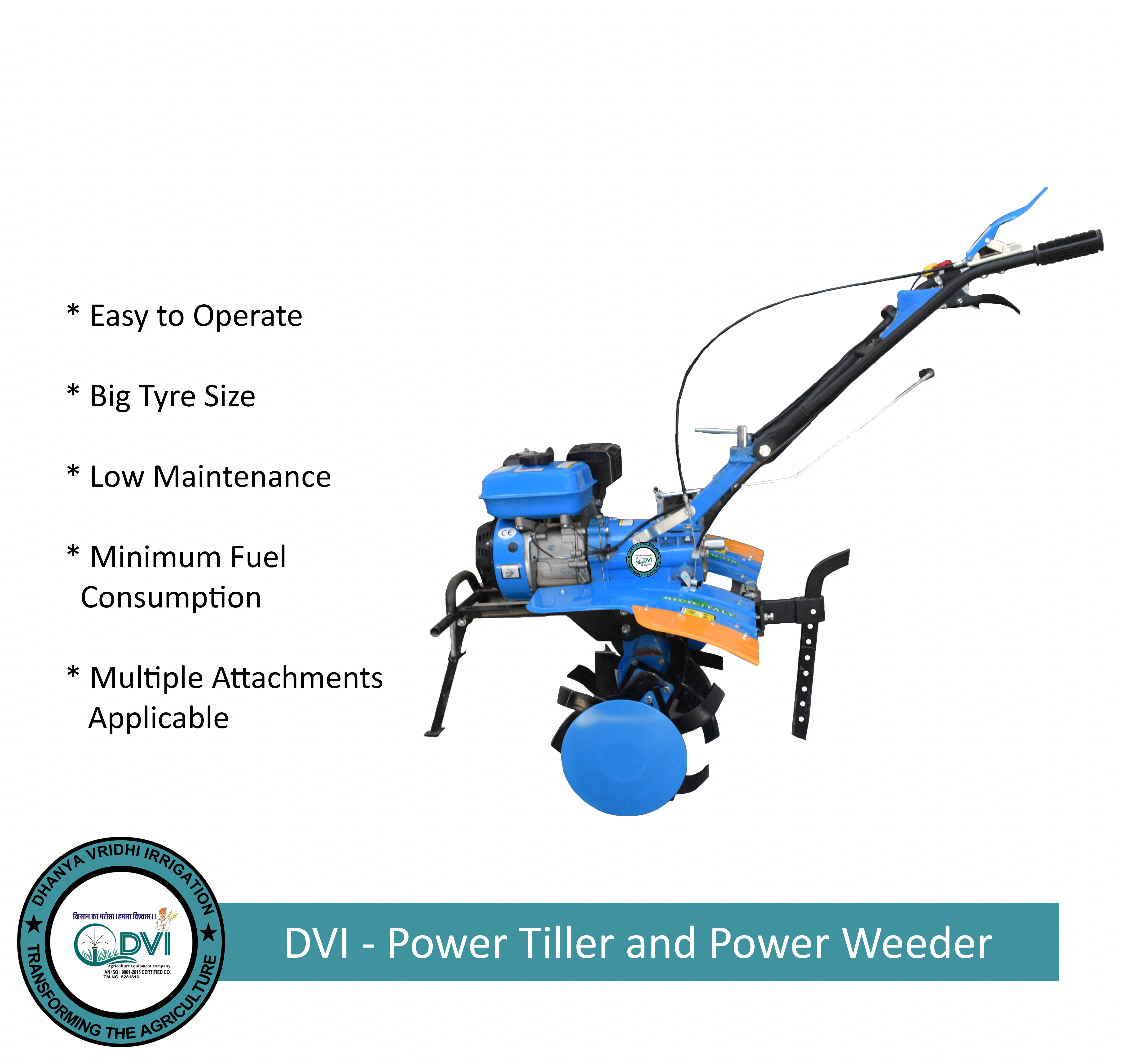 7hp Power Tiller Capacity: 100 Kg/hr
