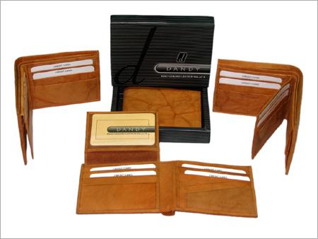 Mens wallet in cow antique leather