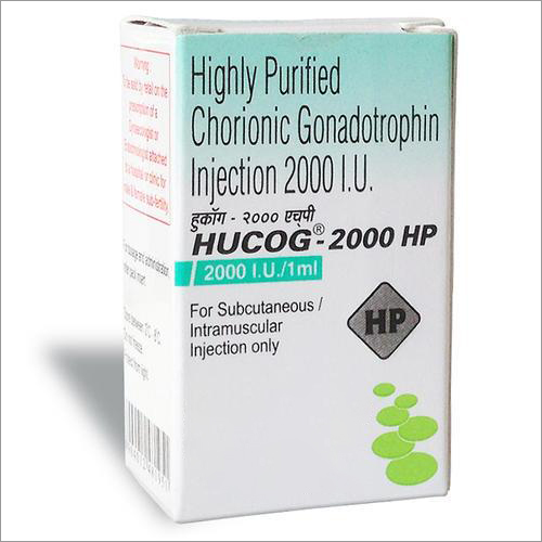 Highly Purified Chorionic Gonadotrophin Injection - 2000 IU Liquid Formulation | Recommended for Human Use, Store in Dry Place