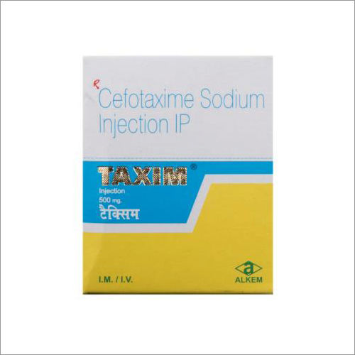 Liquid 500 Mg Cefotaxime Sodium Injection Ip