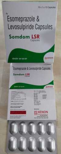 सोम्डोम एलएसआर सामग्री: एसोमप्राजोल 40Mg+ लेवोसल्पिराइड 75Mg