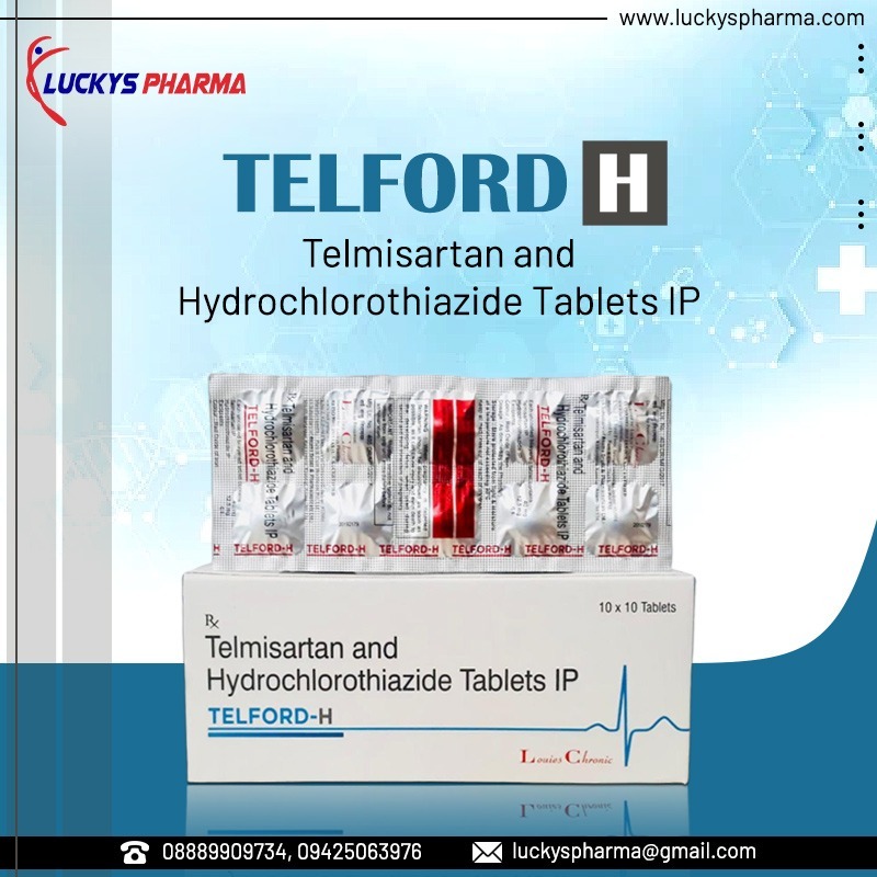 Telmisartan Hydrochlorothiazide Tablets - Shelf Life: 36 Month Hours