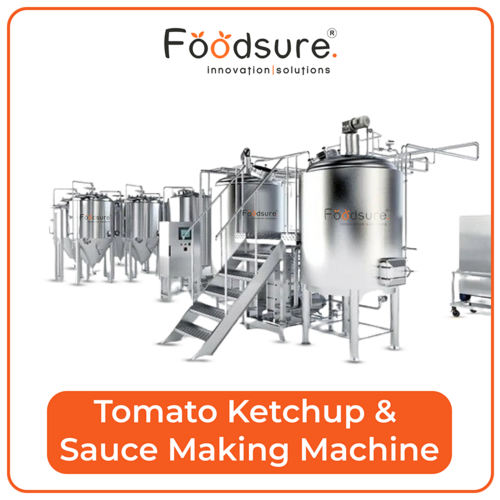 Tomato Ketchup Plant Manufacturer - Capacity: Upto 200 Kg/Hr
