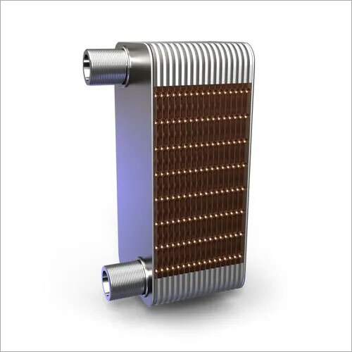 Silver Asymmetric Brazed Plate Exchanger