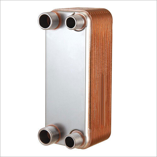 Silver And Brown Brass Plated Heat Exchanger
