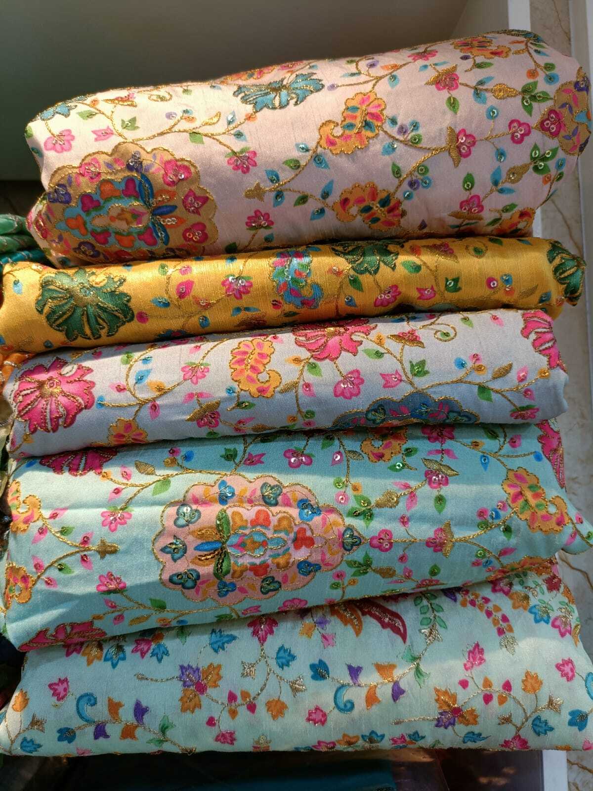 Raw Silk - Color: Multicolor