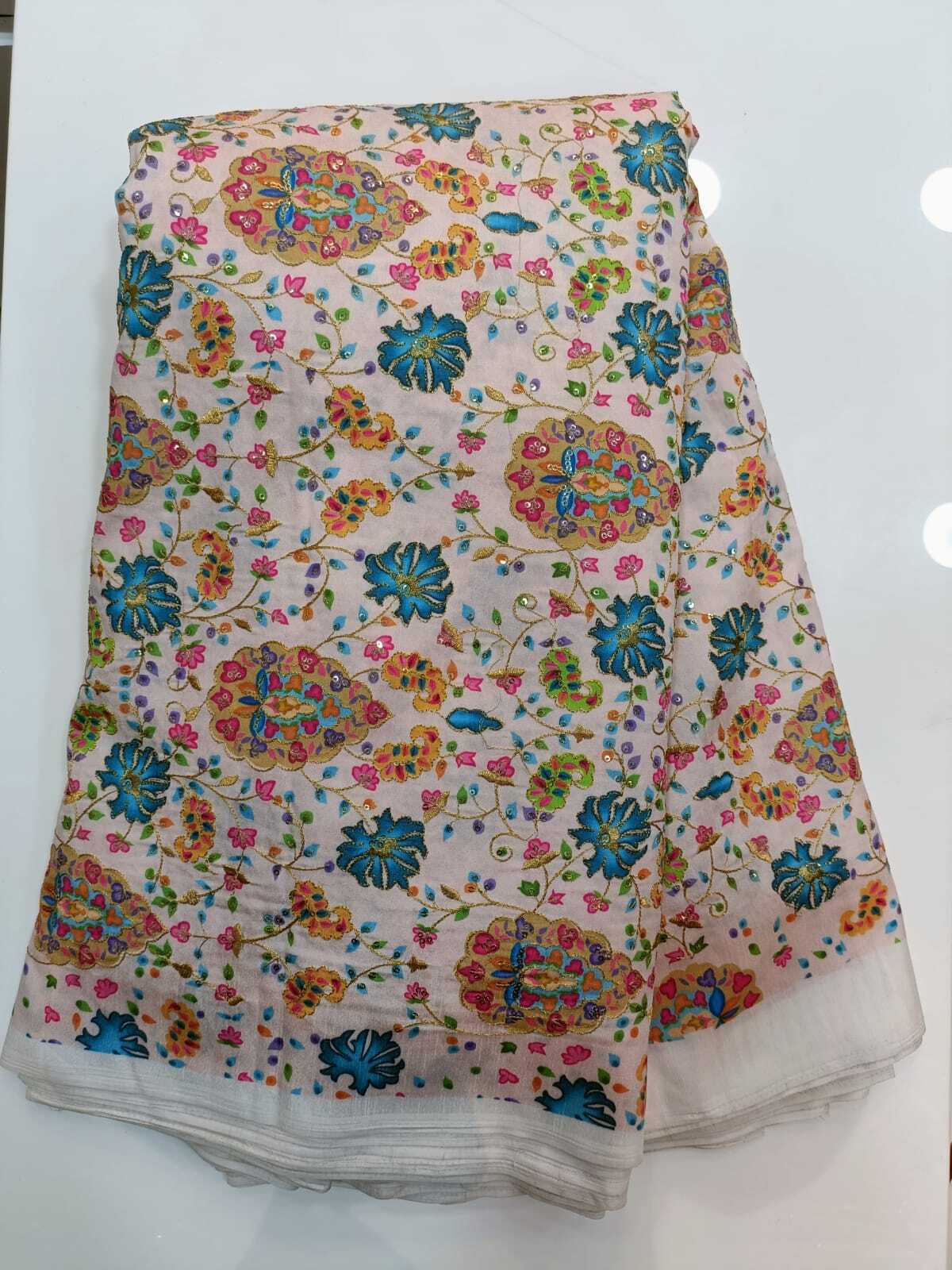 Raw Silk - Color: Multicolor