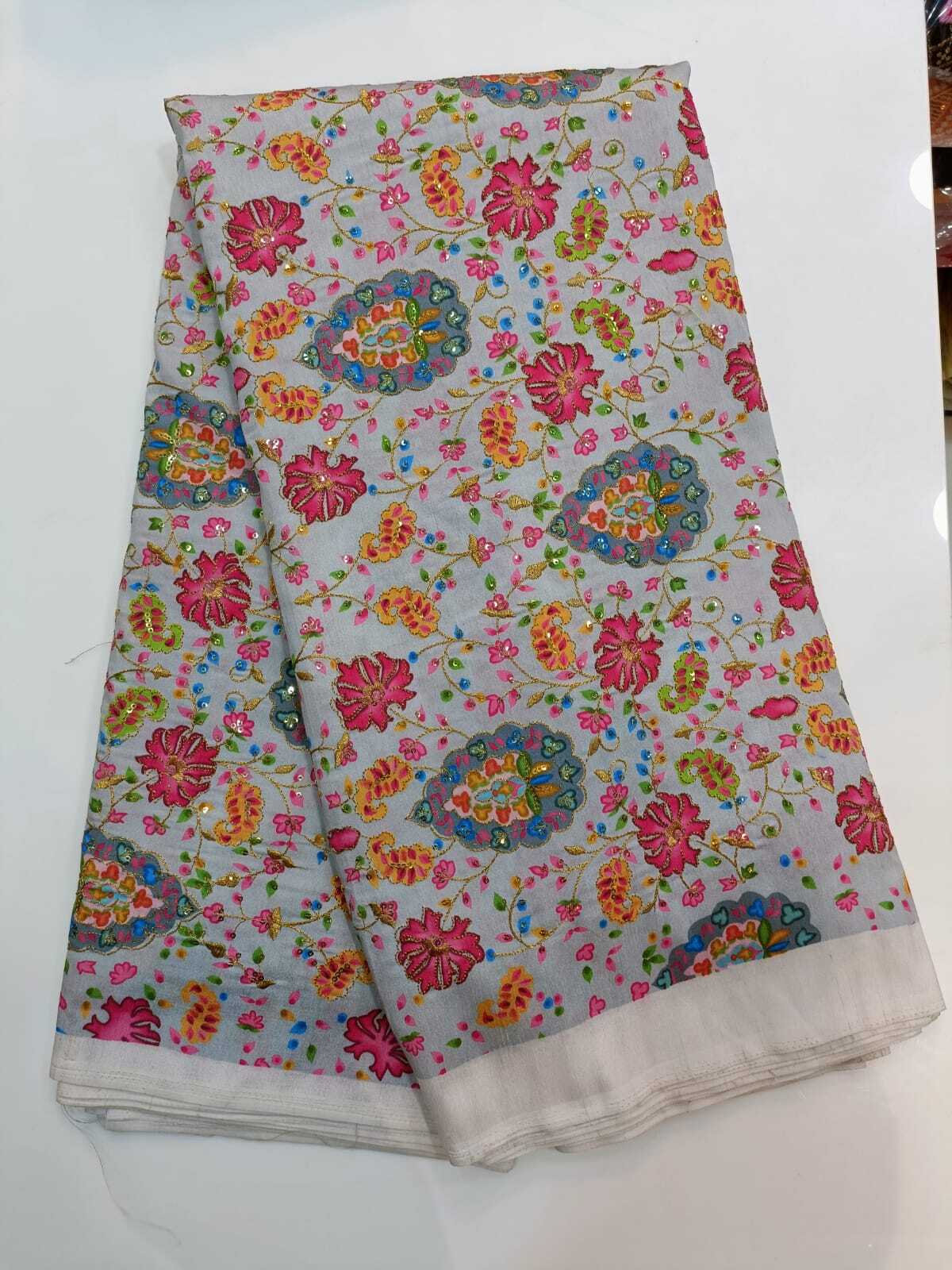 Raw Silk - Color: Multicolor