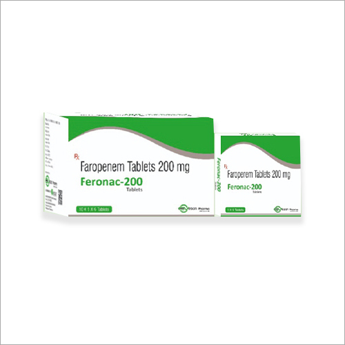 Faropenem Tablet 200Mg Age Group: Adult