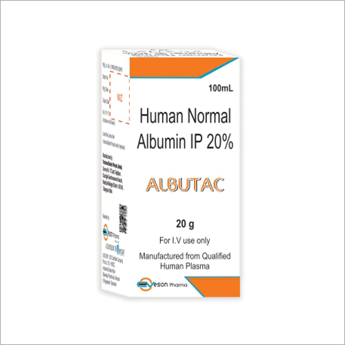 Human Normal Albutac Injection General Medicines