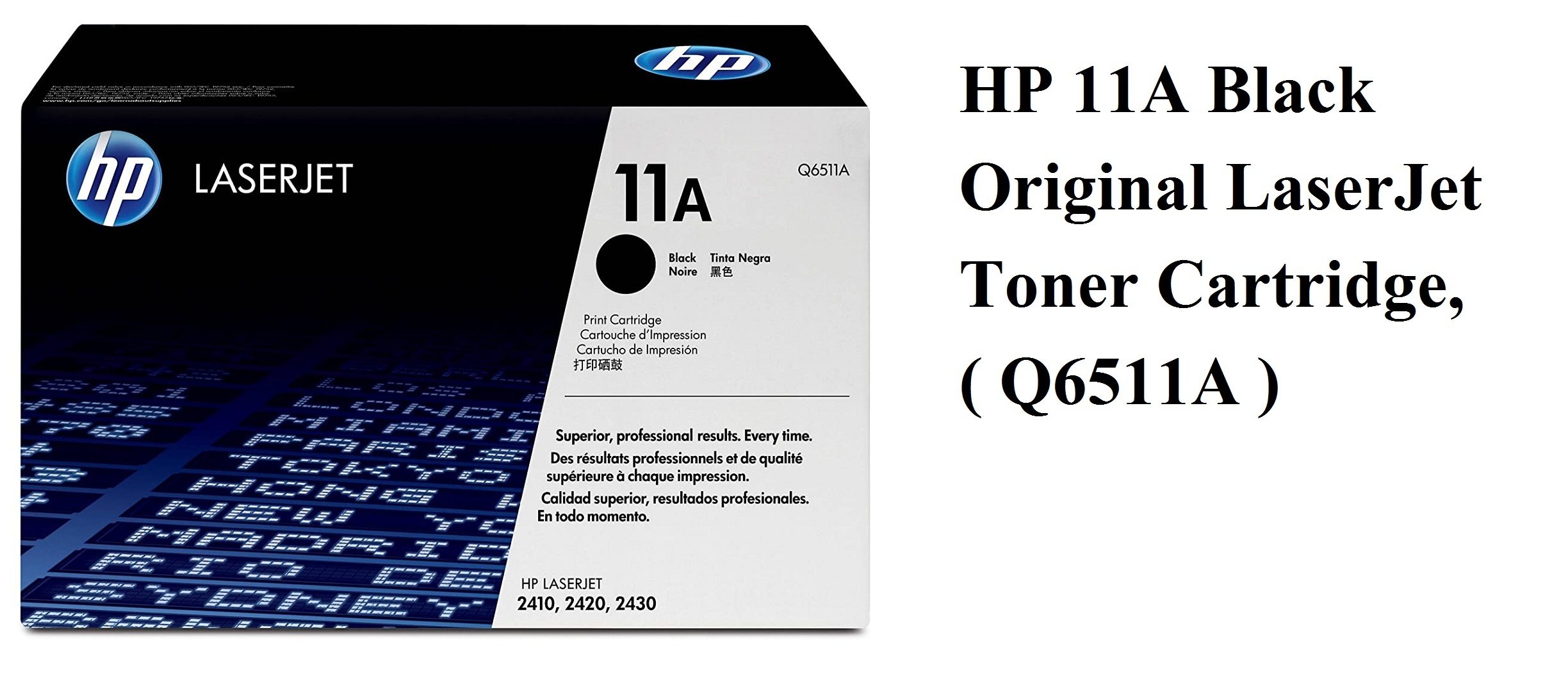 Black Hp 11a Toner Cartridge