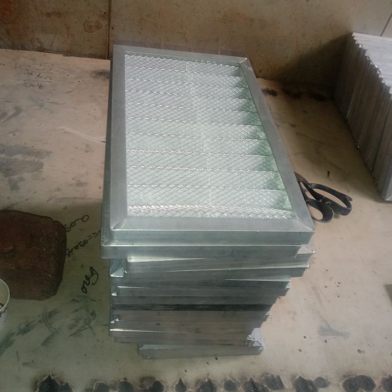 Ductable Unit Pre Filter - Hdpe Media, 24x24x6 Inches | Washable, Reusable, High Dust Holding Capacity, Low Initial Pressure Drop, Ideal For Air Conditioning And Air Handling Units