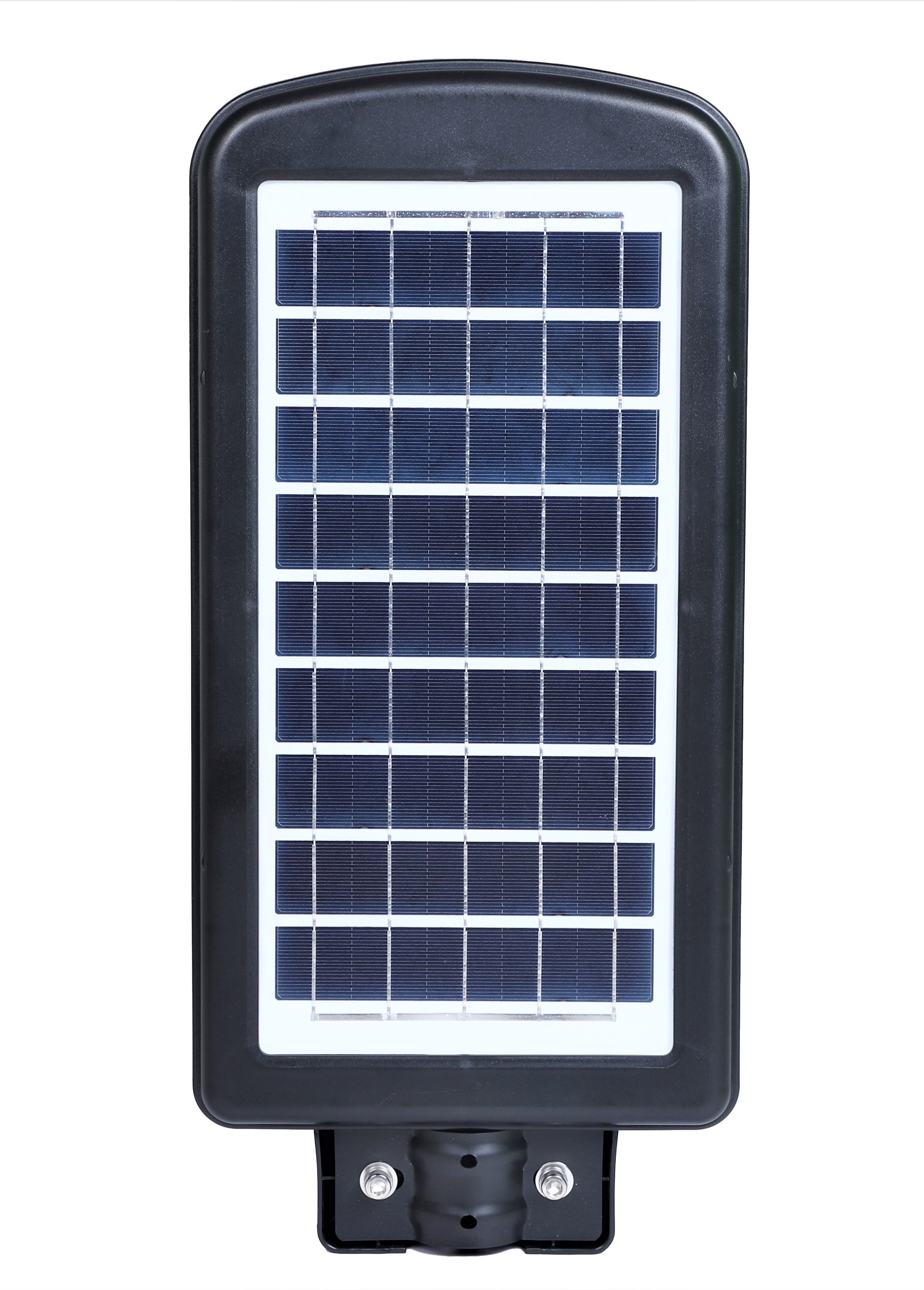 Black Fos Solar Led Street Light 60w With Remote Control And Programmable Motion Sensor - Cool White