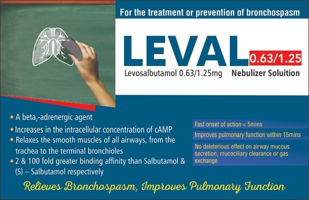 Levosalbutamol - 0.31 Mg Liquid Respules | Fast Acting Bronchodilator For Asthma & Copd Relief, Prevents Symptoms, Suitable For Exercise