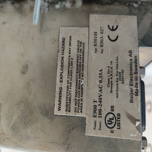 Beijer Electronics Ab E900 T 03010i Hmi