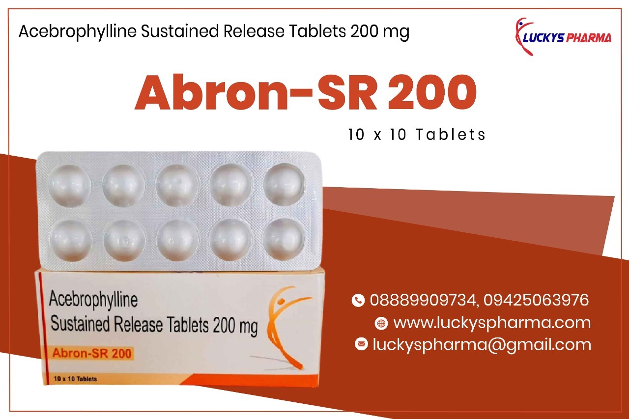 Acebrophylline Sr 200 Tablet General Medicines