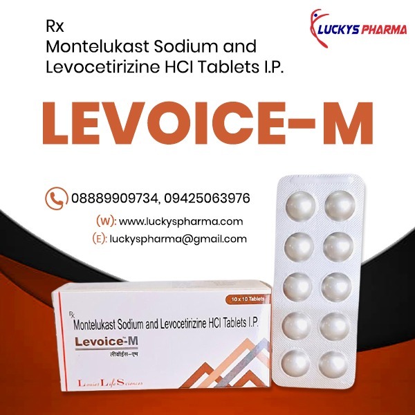 Levocetirizine Montelukast Bilayered Tablets - 5mg + 10mg Dosage | Comprehensive Relief From Allergic Rhinitis And Asthma, Non-sedating, Prevents Inflammation And Nasal Congestion