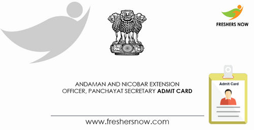 Andaman And Nicobar Rural Development And Panchayat Department Tender Information