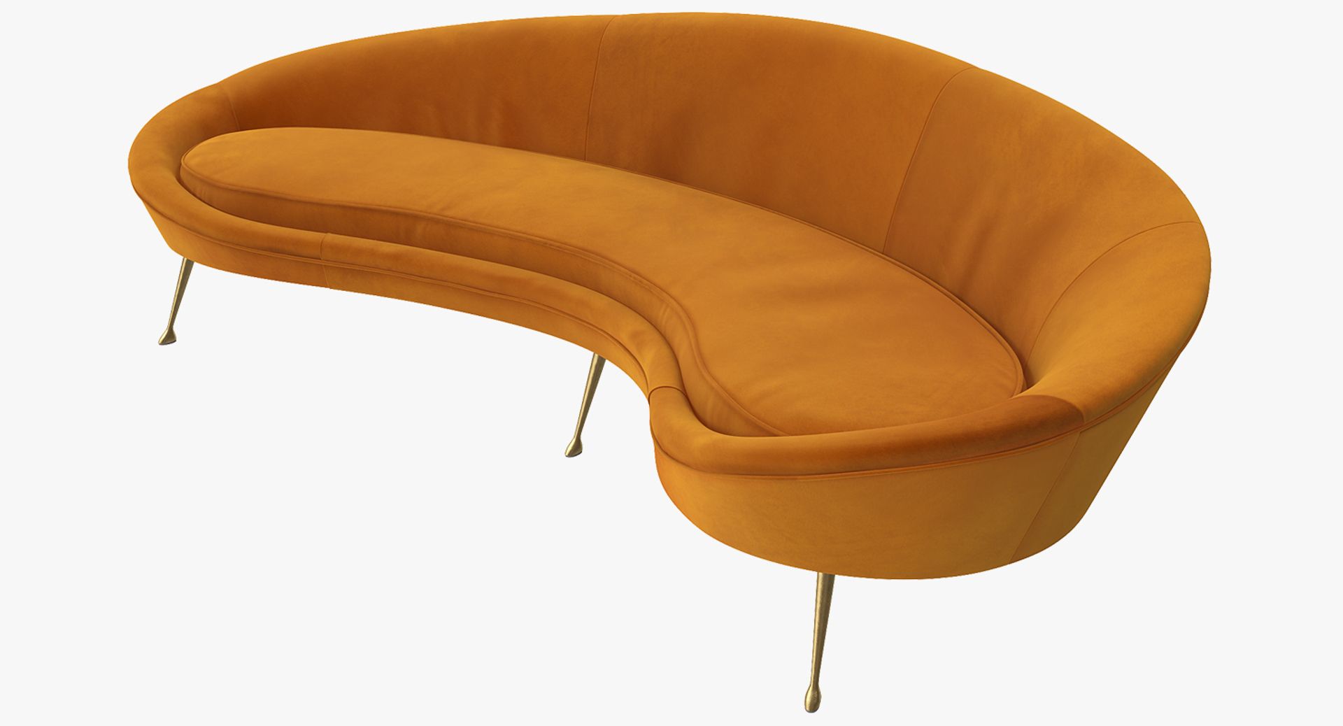 Fabric Sofa Yellow No Assembly Required
