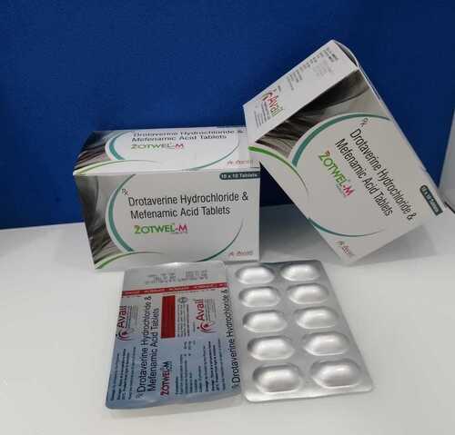 Drotaverine Hydrochloride - Mefenamic Acid Tablets Dry Place