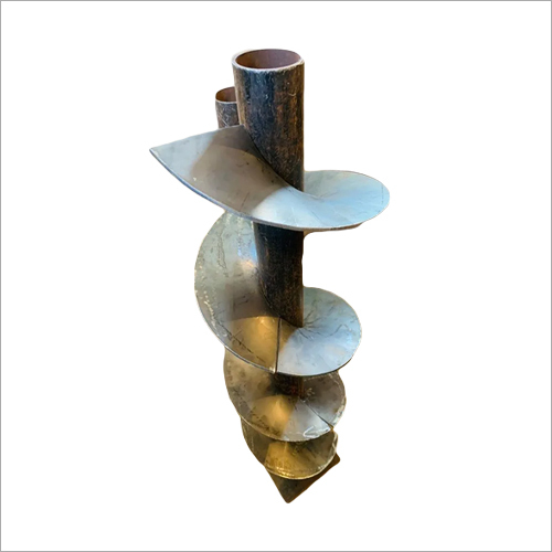 Black Segmented Screw Flight