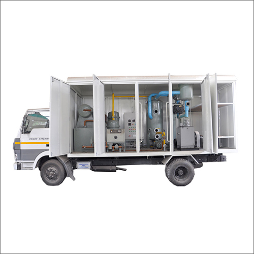 Semi-Automatic 100 Lph Transformer Oil Filter Plants