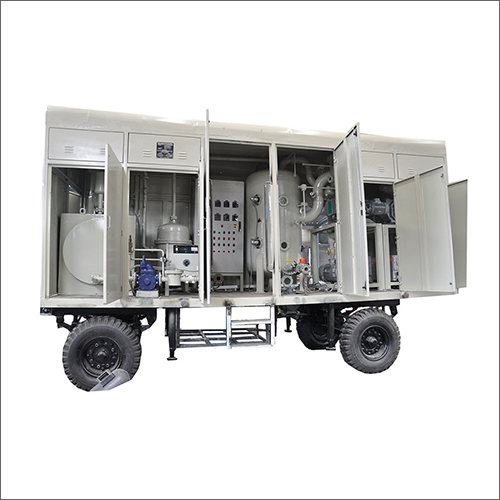 Semi-Automatic 500 Lph Transformer Oil Filter Plants