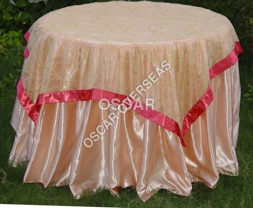 White Overlay Fabric