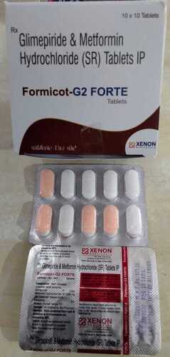 ग्लिमपाइराइड और मेटफोर्मिन हाइड्रोक्लोराइड एसआर टैबलेट आईपी