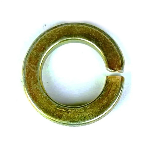 M16 Spring Washers - Carbon Steel, 36mm Diameter, Golden Color, 3mm Thickness, Galvanized Surface Treatment | Durable Sealing Solution for Industrial Applications