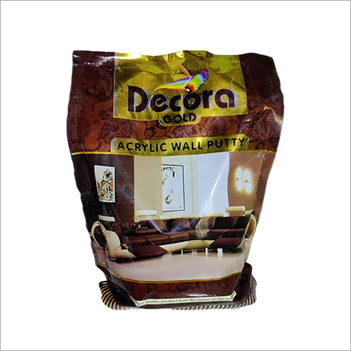 White Decora Gold Acrylic Wall Putty