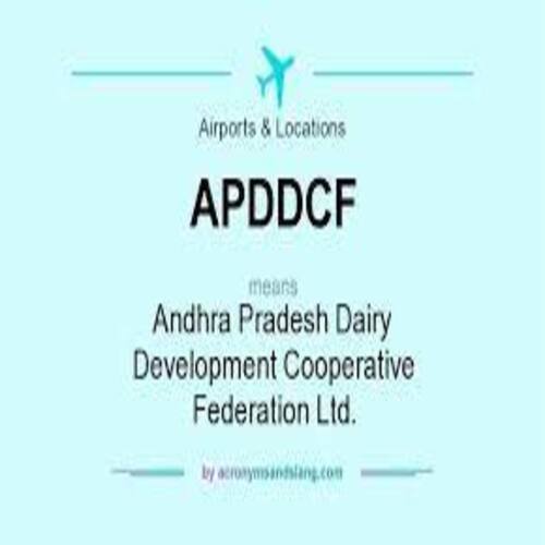 Andhra Pradesh Dairy Development Cooperative Federation Limited Tender Information