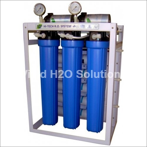 Semi Automatic 100 Lph Industrial Ro Plant