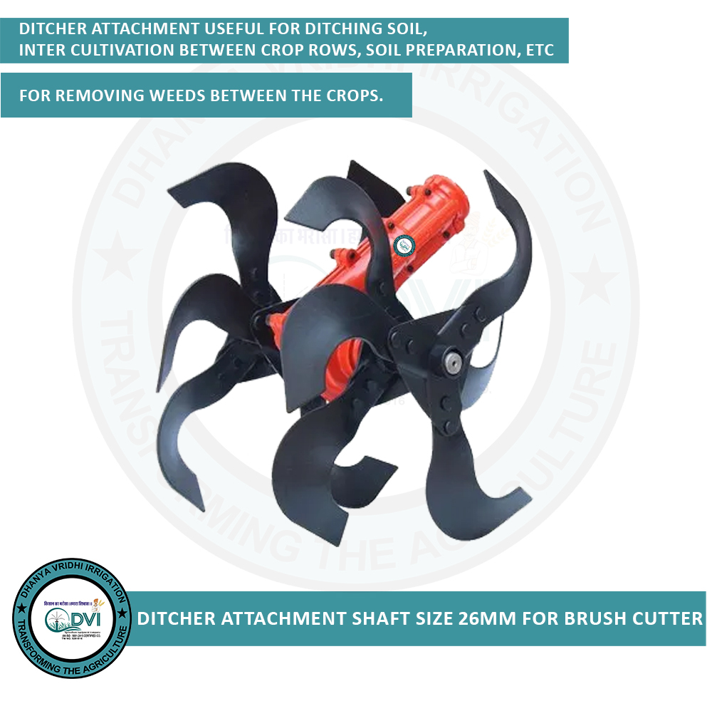 15 Inch Ditcher Attachment - General Use: Industrial
