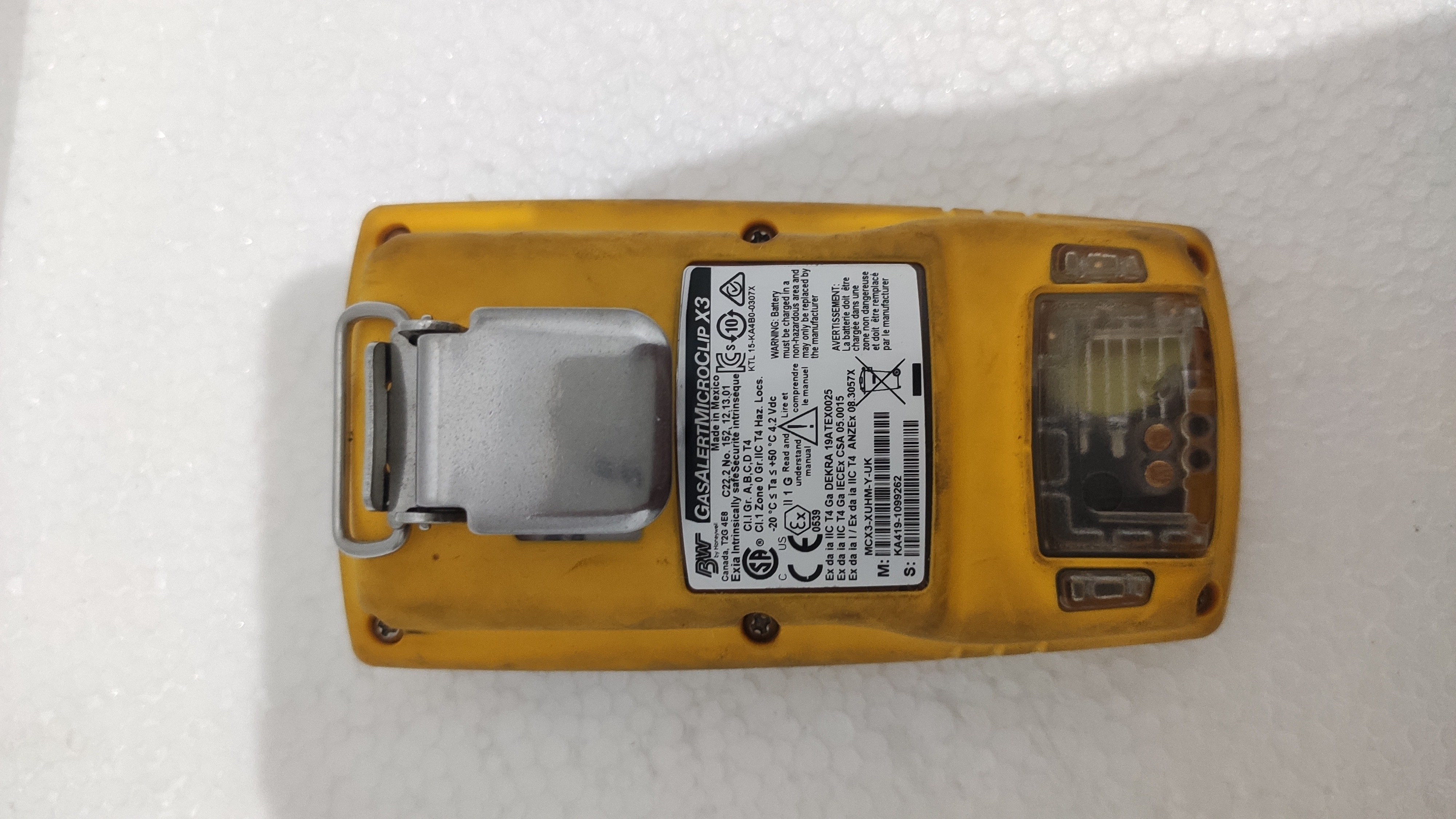 Honeywell Bw Gasalertmicroclip X3
