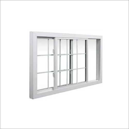 White Upvc French Window