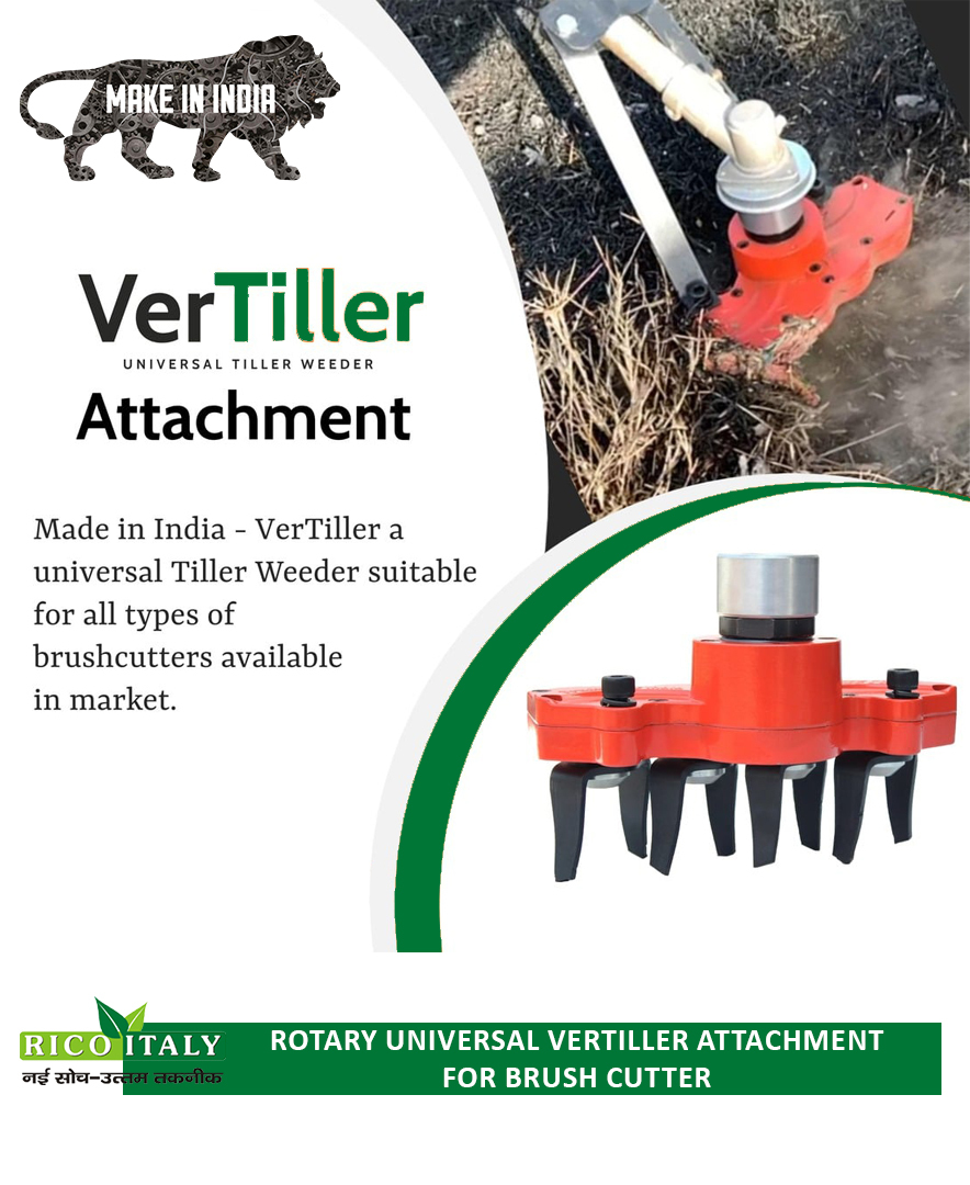 Metal Rico Rotary Vertiller Attachment