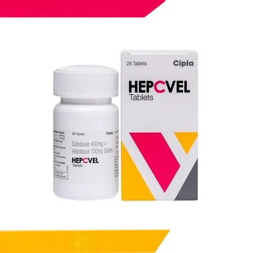 Sofosbuvir and Velpatasvir Tablets - 400mg, 100mg | General Medicines for Chronic Hepatitis C Treatment, Cool Dry Storage