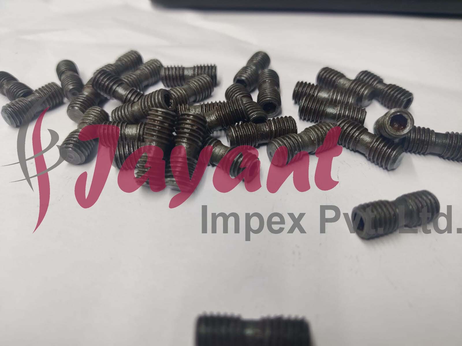 Metal Double Threaded Grub Screw