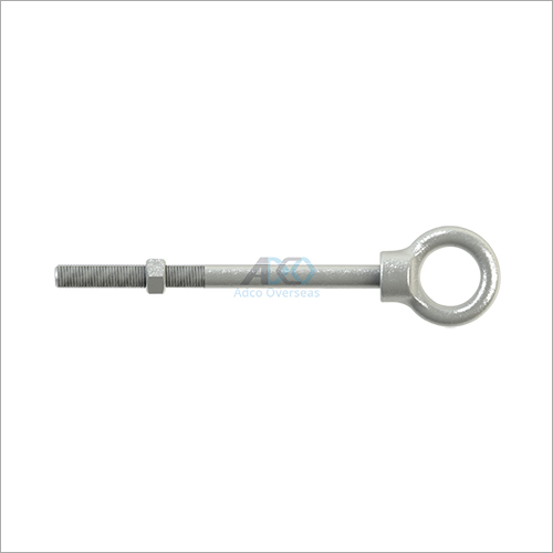 Eye Bolt Shoulder Eye - Steel, Gray, Round | Industrial Application, 1-Year Warranty