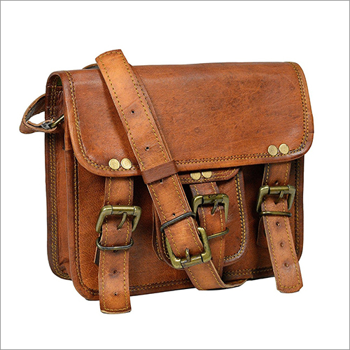 Office Leather Laptop Bag - Premium Leather, Brown Color, Standard Design, Chic Handbag Style | Padded Laptop Compartment, Adjustable Shoulder Straps, Multi-Pocket Organization
