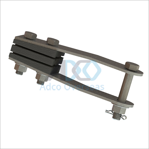 Tension Clamp - Metal Coated, Gray Color | Industrial Application, 1 Year Warranty