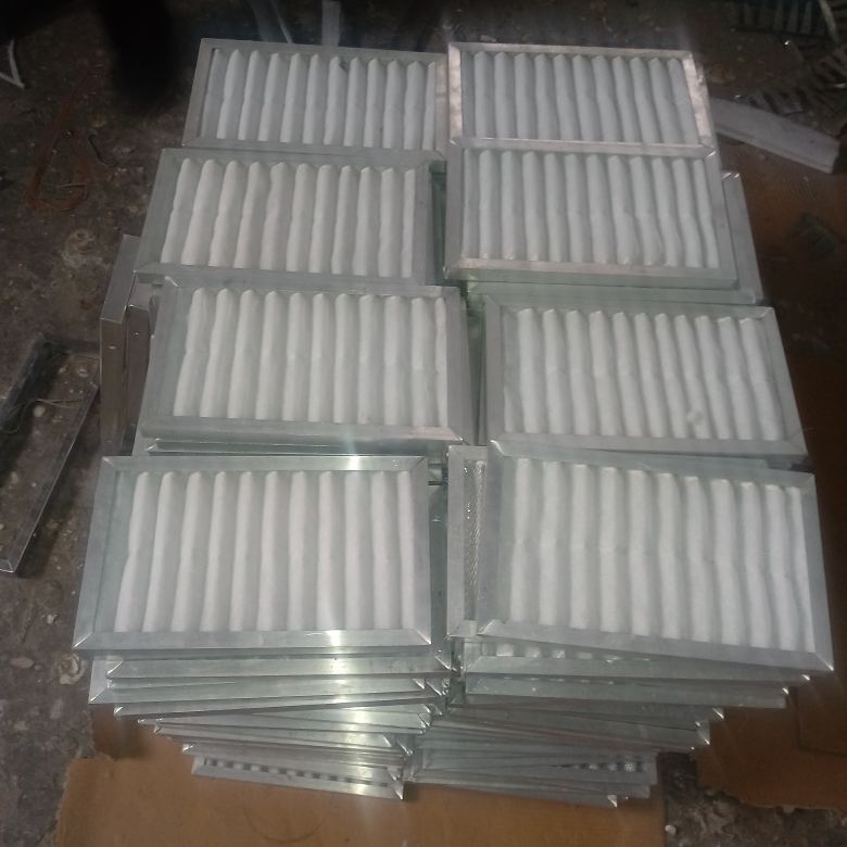 Ductable Unit Pre Filter - Galvanized Steel, Aluminum Anodized | Custom Size, Washable, High Dust Holding Capacity, Light Weight, Low Initial Pressure Drop