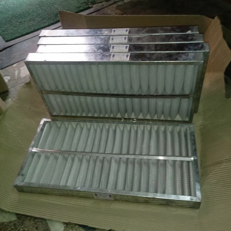 Ductable Unit Pre Filter - Galvanized Steel, Custom Size 24x24 Inches, White | High Dust Holding Capacity, Cleanable And Reusable, Ideal For Air Conditioning And Air Handling Units