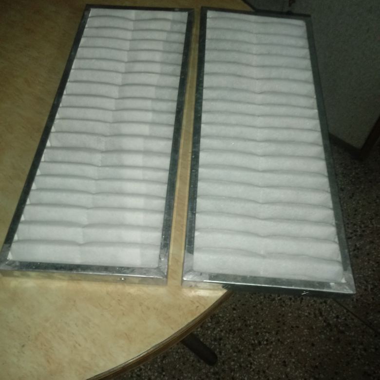 Ductable Unit Pre Filter - Galvanized Steel, Custom Size 24x24 Inches, White | High Dust Holding Capacity, Cleanable And Reusable, Ideal For Air Conditioning And Air Handling Units