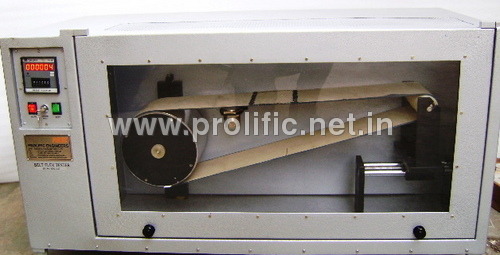 Belt Flex Tester - Metal Build, 20-65 kg Weight | Manual Operation, 240 Volt Power Supply, Reliable Performance for Footwear Flexing