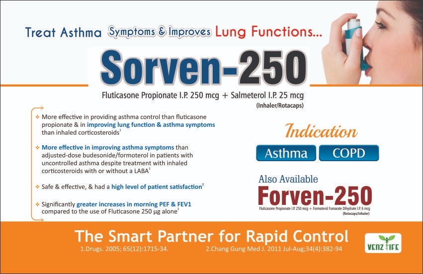 Salmeterol Fluticasone Rotacap - Drug Type: General Medicines