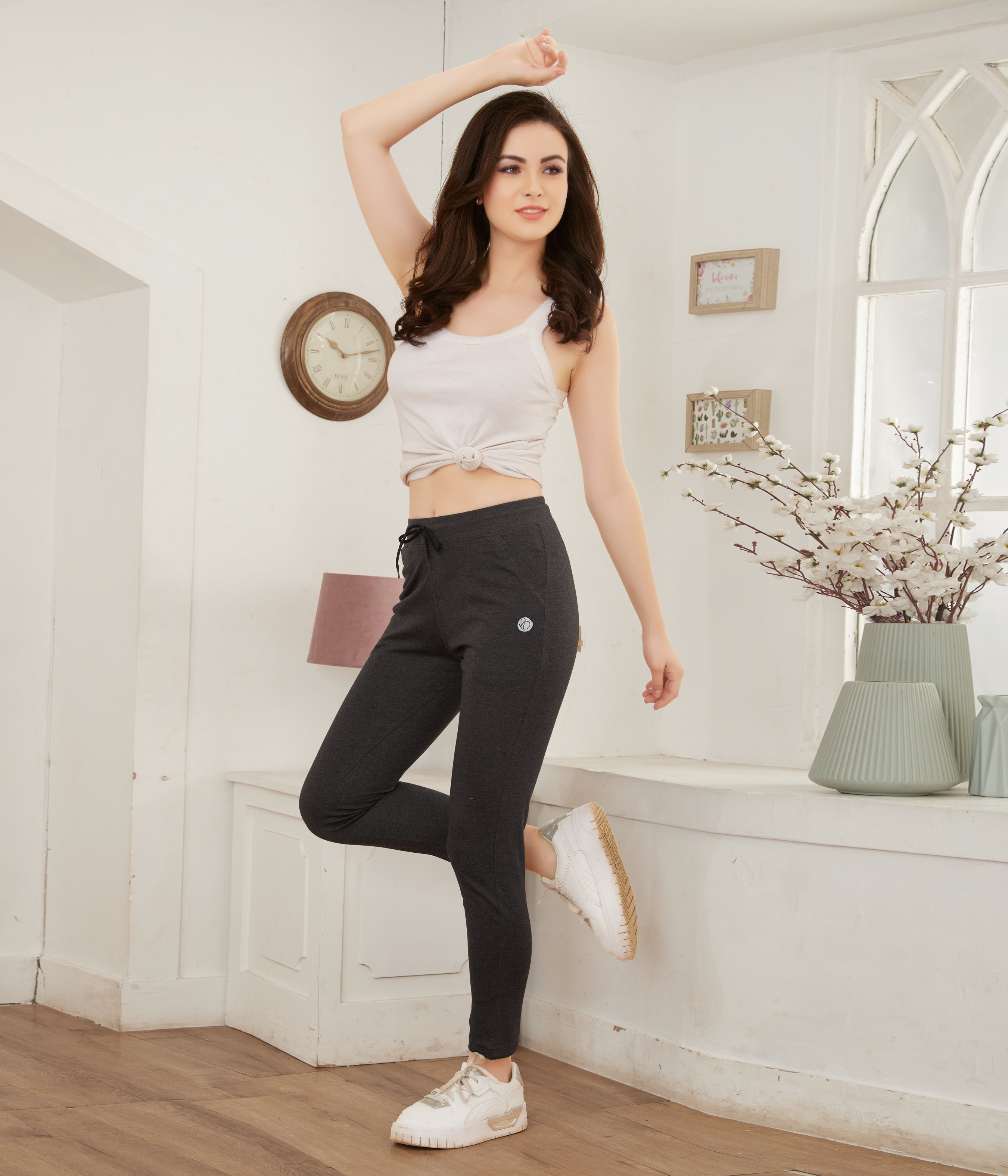 Black Separate Long Pant