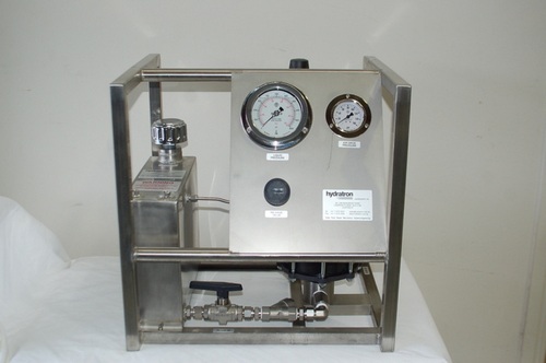 Ms Hydrotron H Pack Portable Pressure Test System
